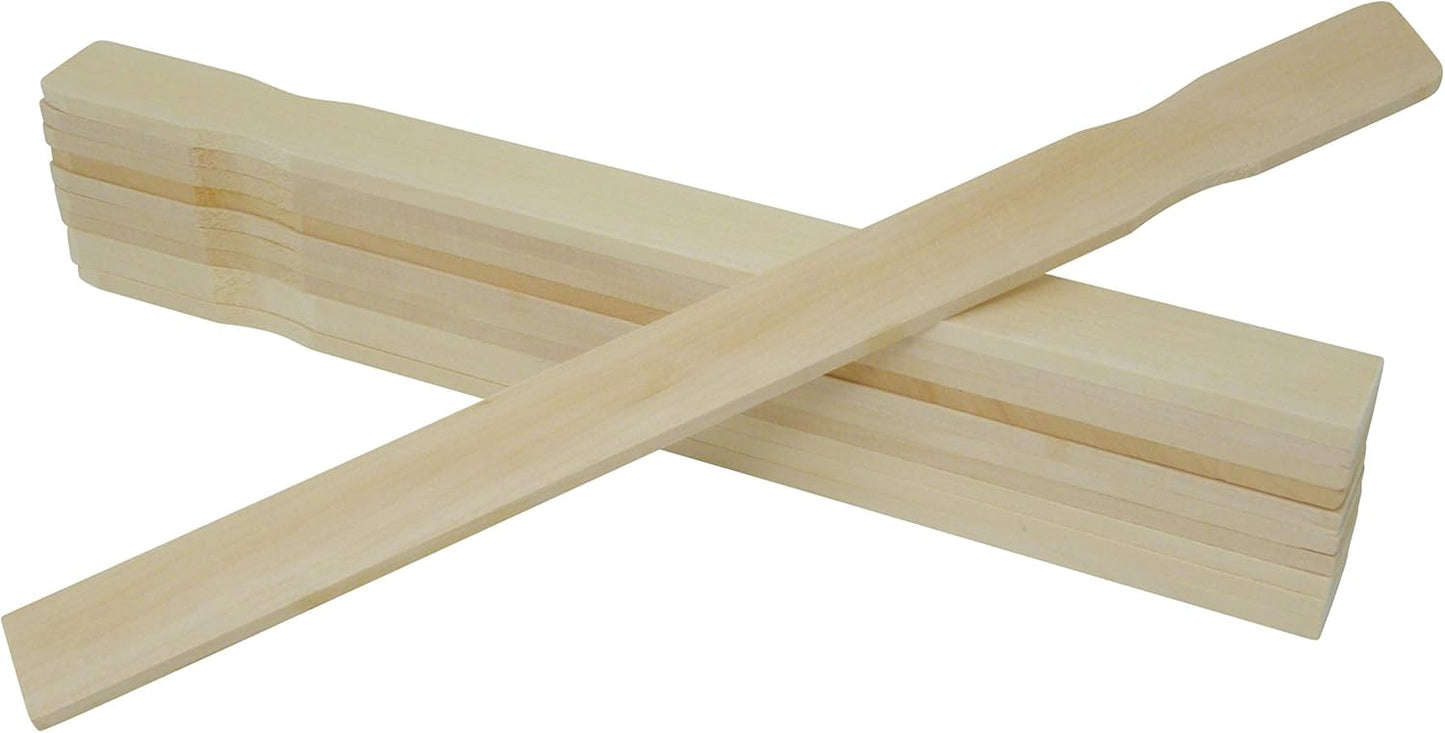 Extra Thick Paint Stir Sticks, 14 Inch x 1/4-Inch, Bulk and Smaller Qty, American Made Basswood, Smooth & Clean, Heavy-Duty Mixing Paddles for Paint, Epoxy, Resin, Crafts & DIY, Henry Bukke’s Best