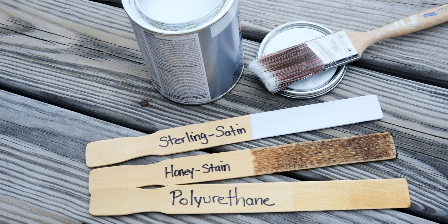 Birch Paint Stir Sticks, 12 Inch, American Made Clean & Smooth for Automotive, Industrial, Beauty, Art & Craft Projects, Henry Bukke's Best®