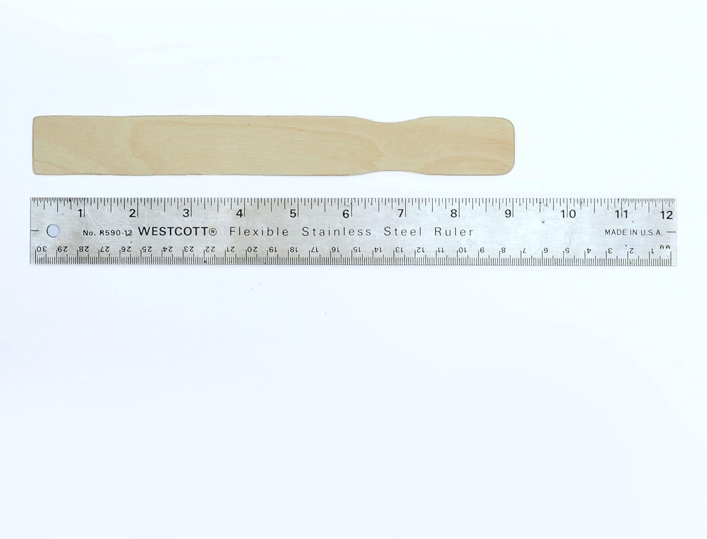 Paint Stir Sticks Bulk 9 inch; Made in USA; Clean Birch for Industrial Use and Fine Art Projects; Sanded Extra Smooth